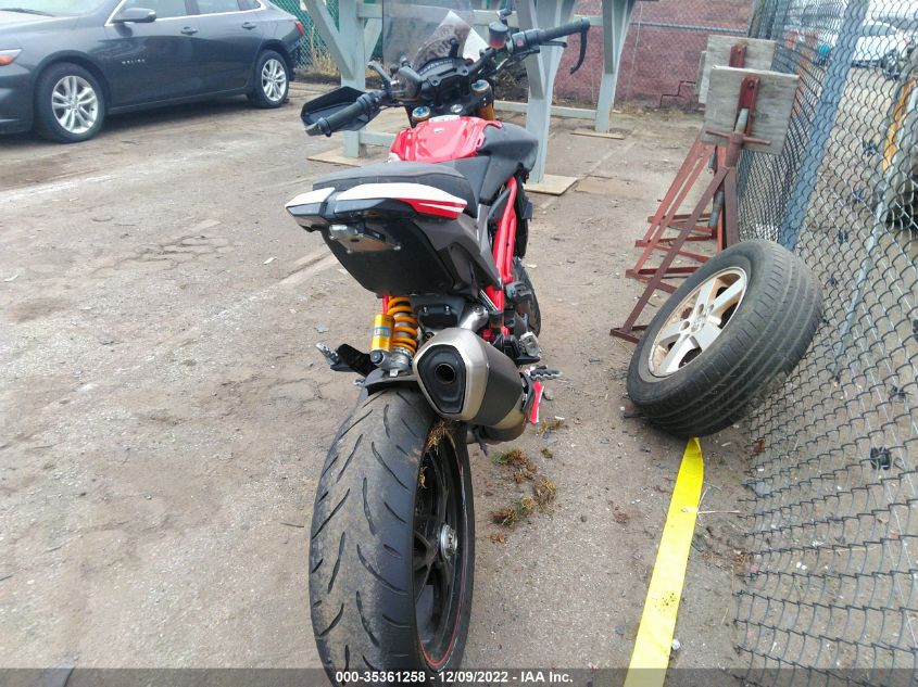 2017 DUCATI HYPERMOTARD 939 ZDM1YBJS6HB013283