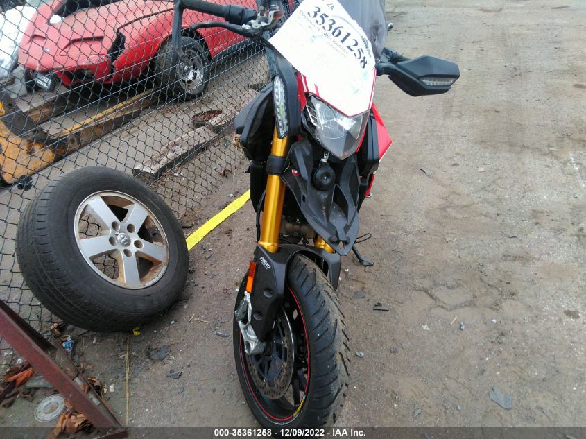 2017 DUCATI HYPERMOTARD 939 ZDM1YBJS6HB013283