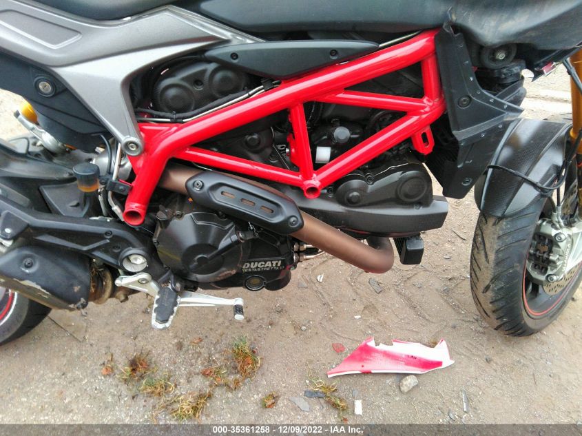 2017 DUCATI HYPERMOTARD 939 ZDM1YBJS6HB013283