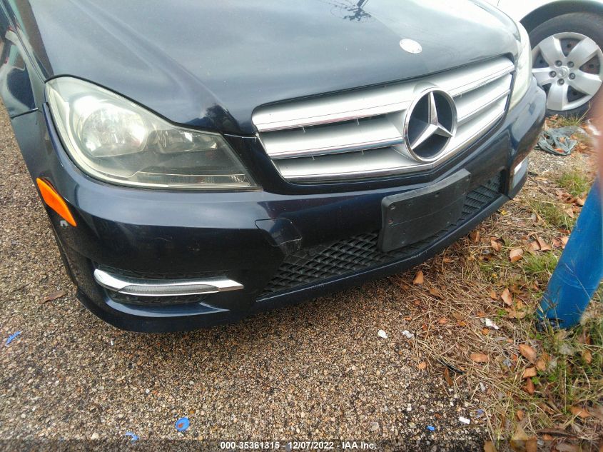 2013 MERCEDES-BENZ C-CLASS C 250 WDDGF4HB5DA799984