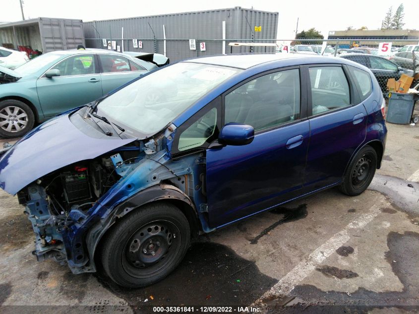 2013 HONDA FIT JHMGE8H33DC013518