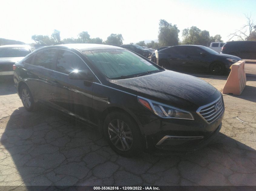 2015 HYUNDAI SONATA 2.4L SE - 5NPE24AF1FH167831