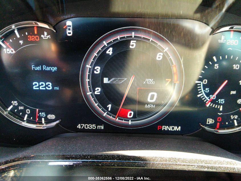 2019 CADILLAC CTS-V SEDAN 1G6A15S67K0133750