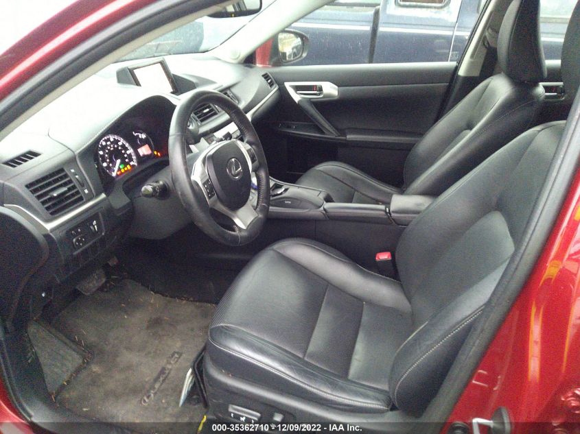 2013 LEXUS CT 200H HYBRID - JTHKD5BH0D2134805