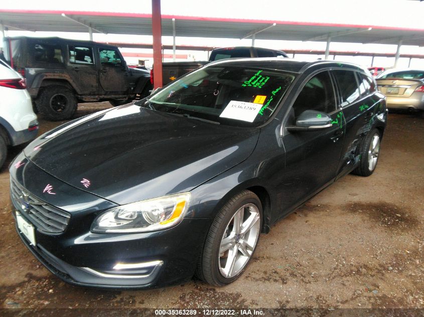 2016 VOLVO V60 T5 DRIVE-E PREMIER YV140MEK8G1306218