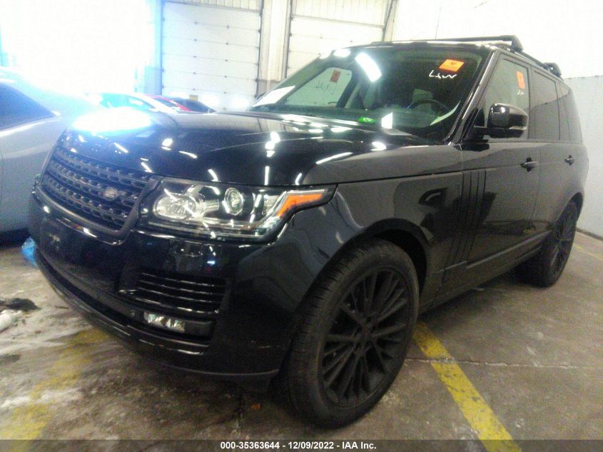 2014 LAND ROVER RANGE ROVER HSE SALGS2VF7EA134371