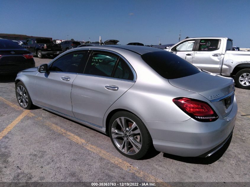 2020 MERCEDES-BENZ C-CLASS C 300 WDDWF8DB7LR545637