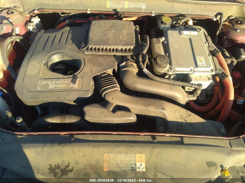 2014 FORD FUSION ENERGI TITANIUM 3FA6P0SU2ER231016