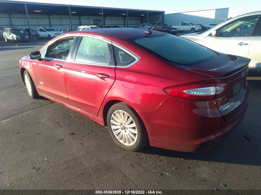 2014 FORD FUSION ENERGI TITANIUM 3FA6P0SU2ER231016