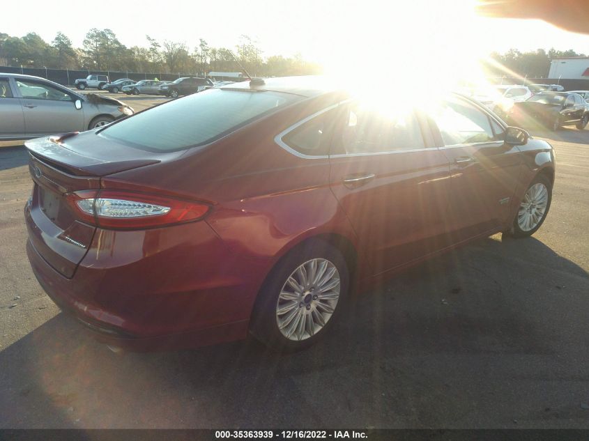 2014 FORD FUSION ENERGI TITANIUM 3FA6P0SU2ER231016