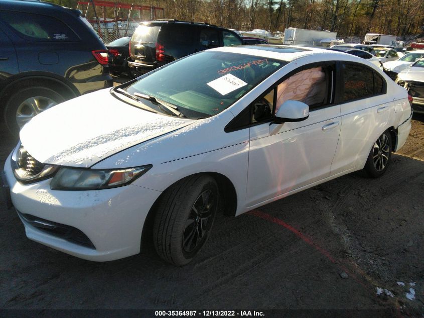 2013 HONDA CIVIC SDN EX 19XFB2F80DE266290