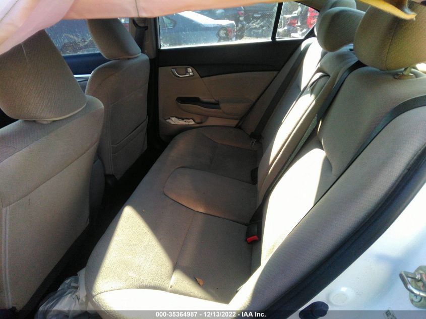 2013 HONDA CIVIC SDN EX 19XFB2F80DE266290