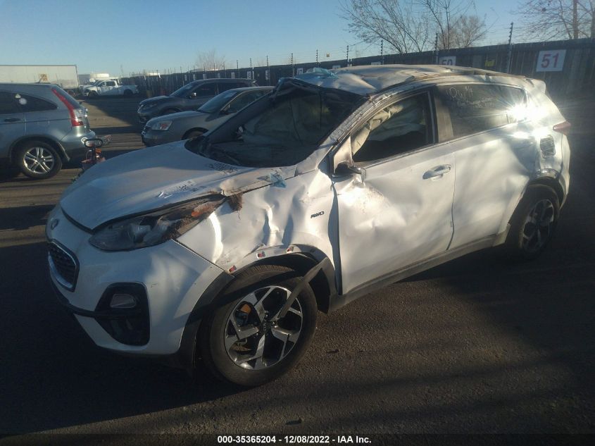 2021 KIA SPORTAGE LX - KNDPMCAC1M7914753
