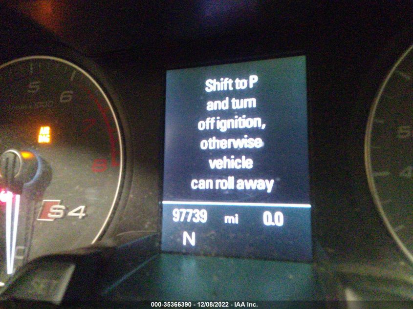 2014 AUDI S4 PREMIUM PLUS - WAUBGAFL3EA015246