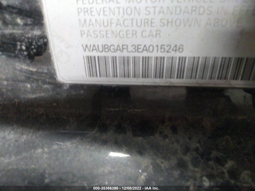 2014 AUDI S4 PREMIUM PLUS - WAUBGAFL3EA015246