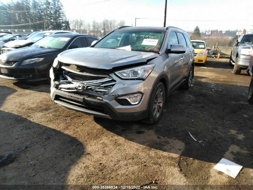 2014 HYUNDAI SANTA FE XL LUXURY KM8SNDHF7EU081021
