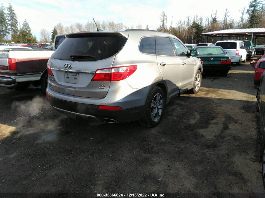 2014 HYUNDAI SANTA FE XL LUXURY KM8SNDHF7EU081021