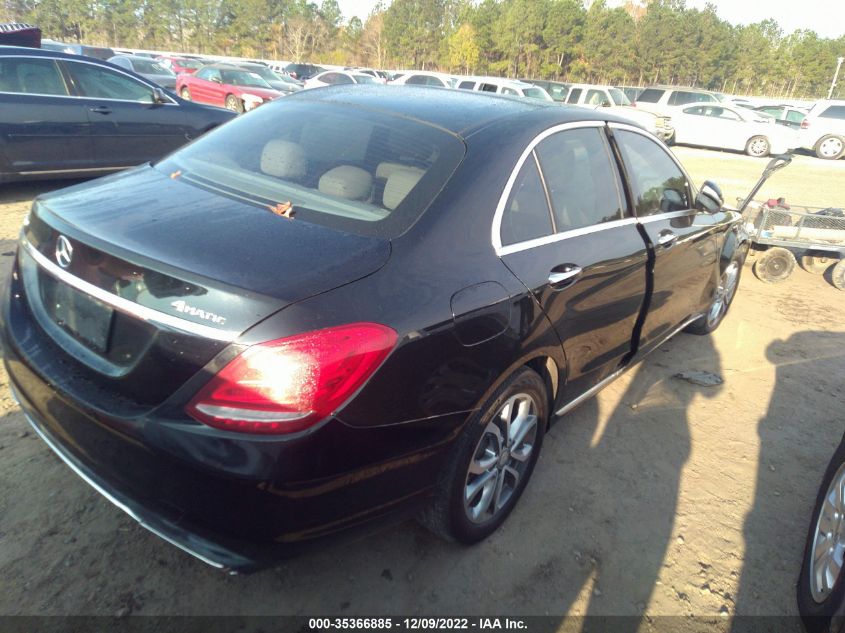 2015 MERCEDES-BENZ C-CLASS C 300 55SWF4KB5FU011924