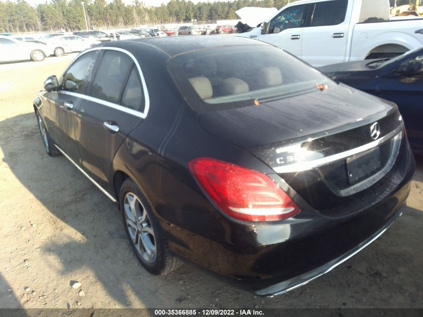 2015 MERCEDES-BENZ C-CLASS C 300 55SWF4KB5FU011924