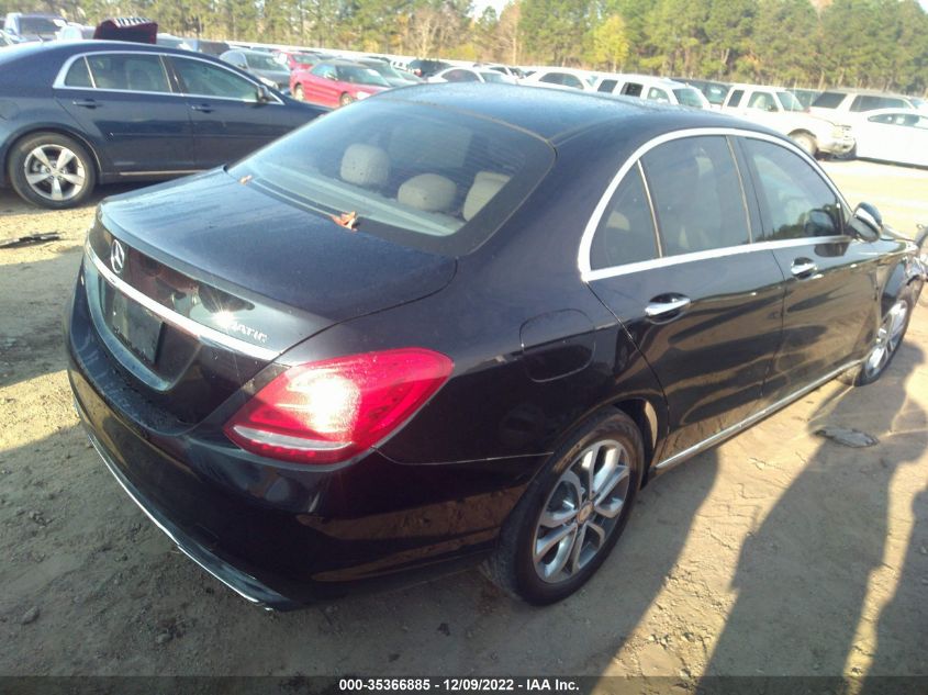 2015 MERCEDES-BENZ C-CLASS C 300 55SWF4KB5FU011924