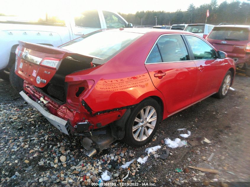 2013 TOYOTA CAMRY HYBRID LE/XLE 4T1BD1FK1DU065428