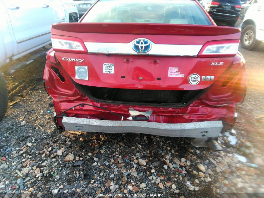 2013 TOYOTA CAMRY HYBRID LE/XLE 4T1BD1FK1DU065428