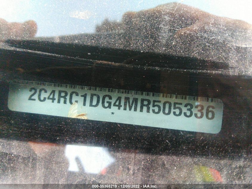 2021 CHRYSLER VOYAGER LXI 2C4RC1DG4MR505336