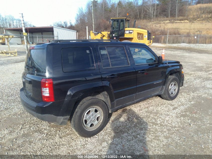 2014 JEEP PATRIOT SPORT 1C4NJRBB1ED558252