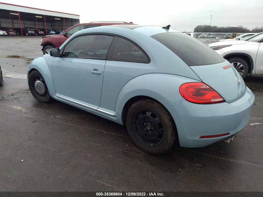 2013 VOLKSWAGEN BEETLE COUPE 2.5L W/SUN - 3VWJP7AT4DM674251