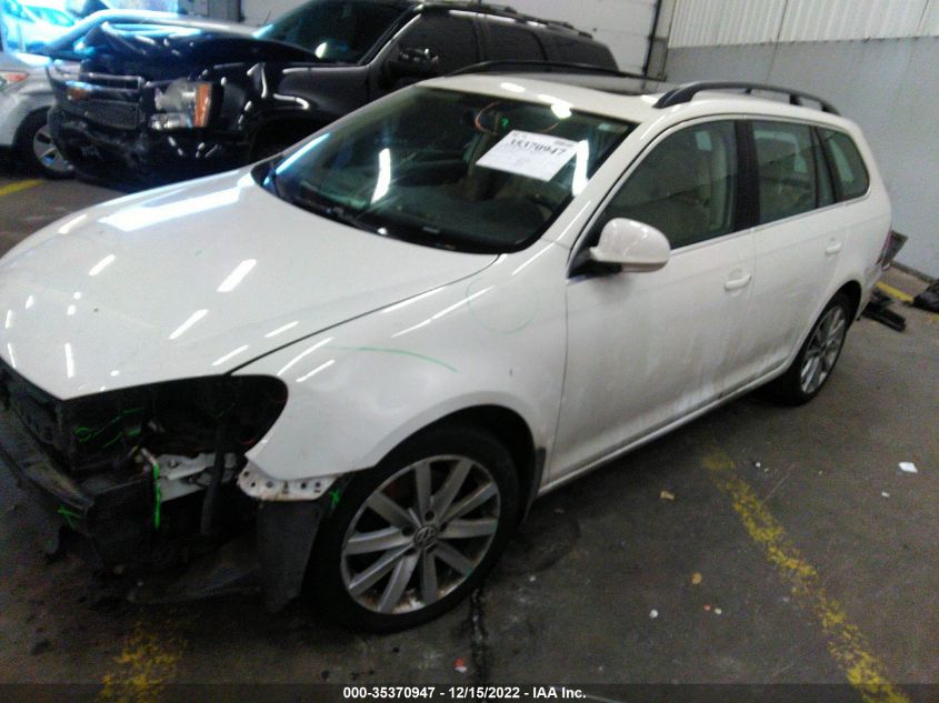 2013 VOLKSWAGEN JETTA SPORTWAGEN TDI W/SUNROOF 3VWPL7AJ2DM601125