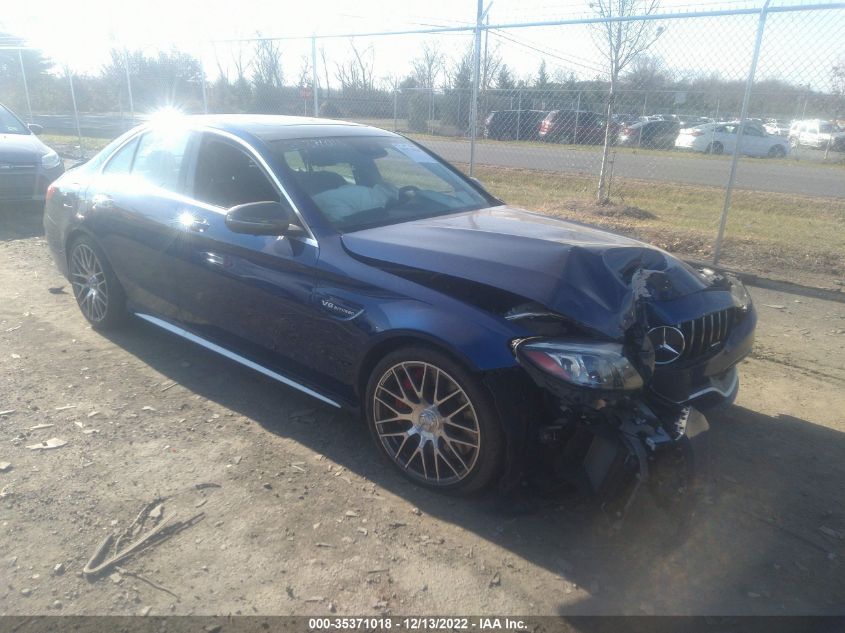 VIN 55SWF8HB8KU306976 2019 MERCEDES-BENZ C-CLASS no.1