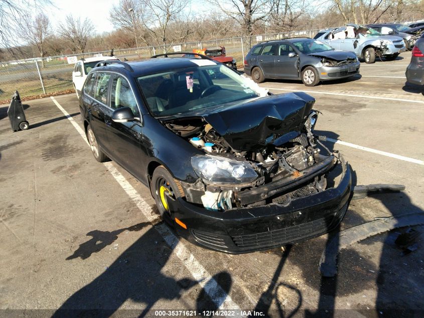 2014 VOLKSWAGEN JETTA SPORTWAGEN TDI W/SUNROOF - 3VWML7AJ2EM611920
