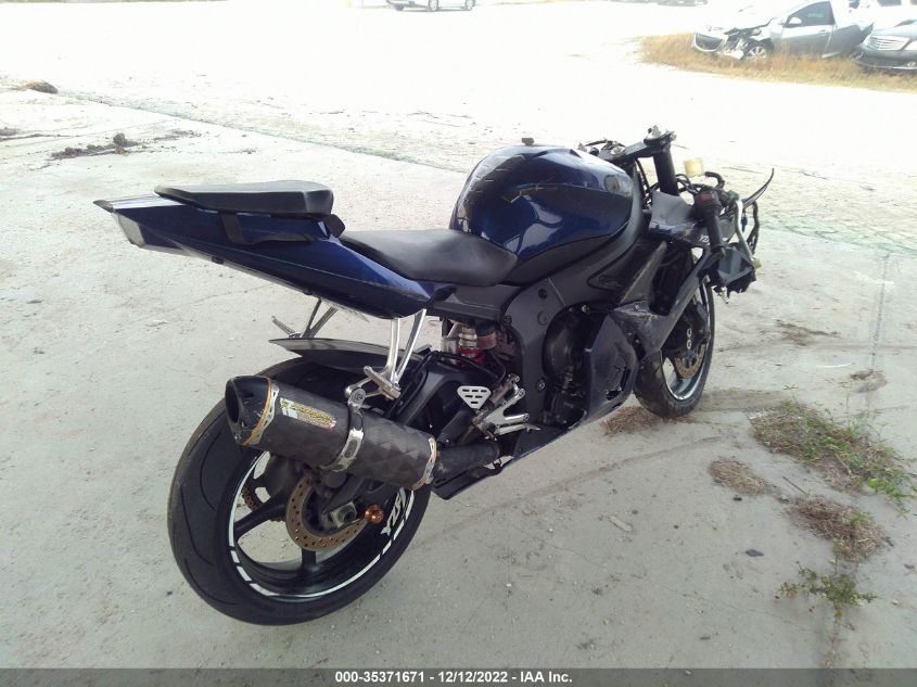 2005 YAMAHA YZFR6 L JYARJ06E45A027271