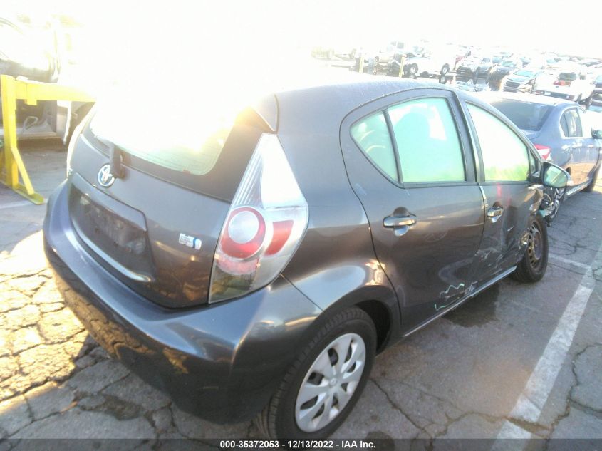 2014 TOYOTA PRIUS C ONE/THREE/TWO/FOUR JTDKDTB35E1569398