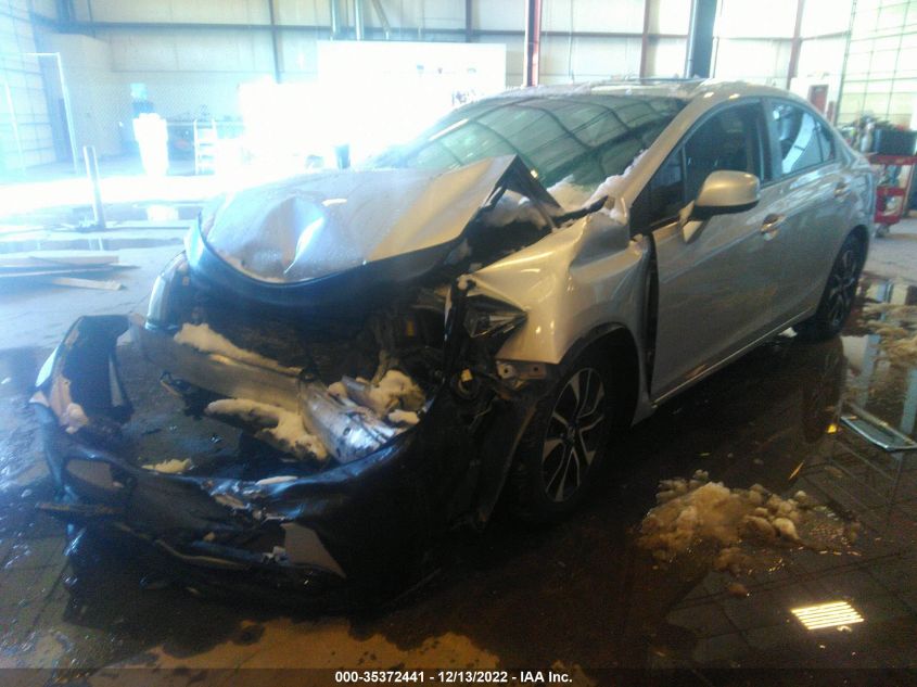2013 HONDA CIVIC SDN EX-L 19XFB2F90DE017884