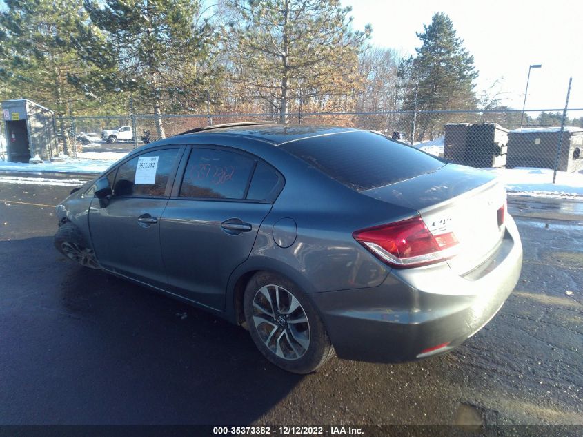 2013 HONDA CIVIC SDN EX 19XFB2F84DE235320
