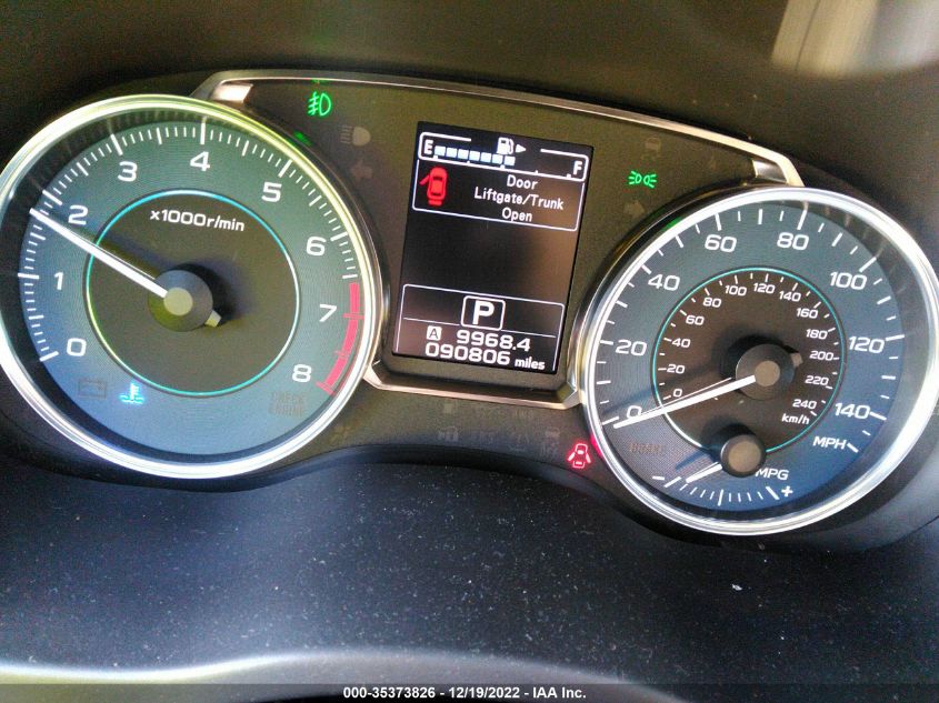 2015 SUBARU IMPREZA WAGON 2.0I SPORT LIMITED - JF1GPAW65FH200884