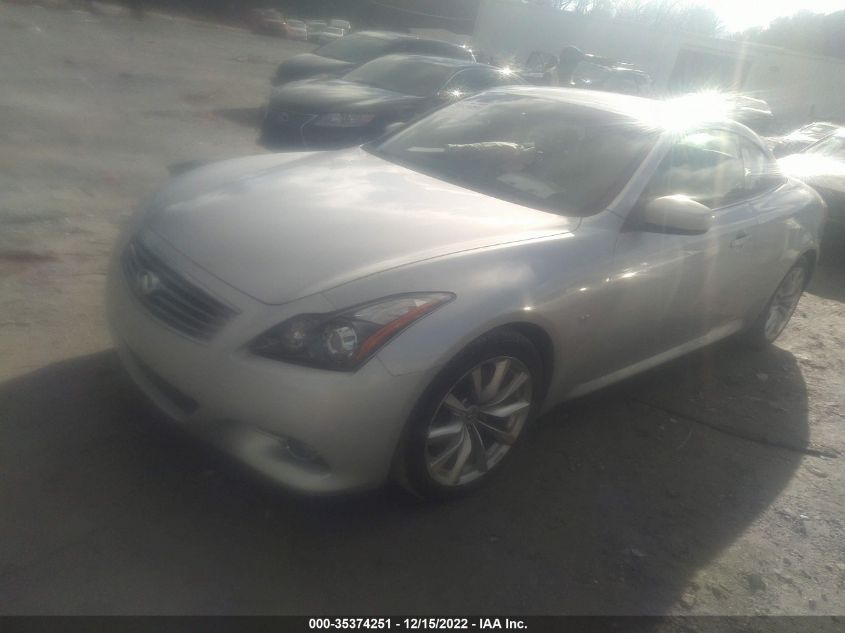 2014 INFINITI Q60 CONVERTIBLE JN1CV6FE2EM900616