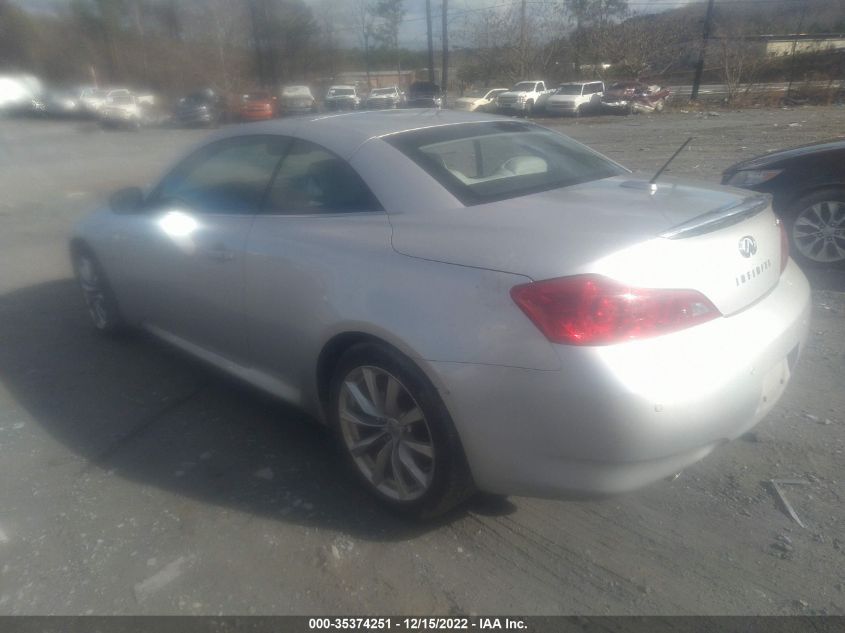 2014 INFINITI Q60 CONVERTIBLE JN1CV6FE2EM900616