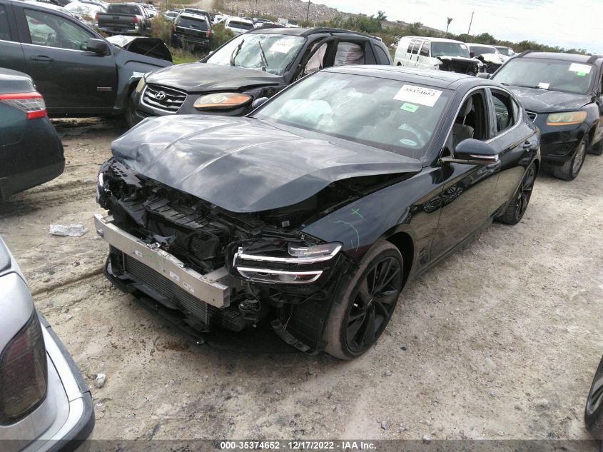 2022 GENESIS G70 3.3T KMTG54TE2NU082152