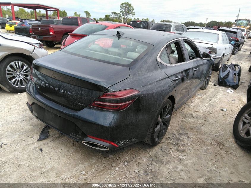 2022 GENESIS G70 3.3T KMTG54TE2NU082152