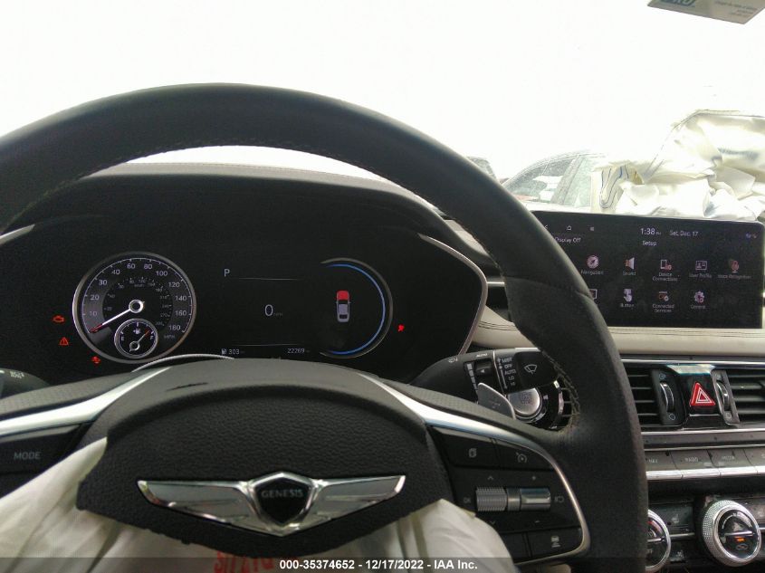 2022 GENESIS G70 3.3T KMTG54TE2NU082152