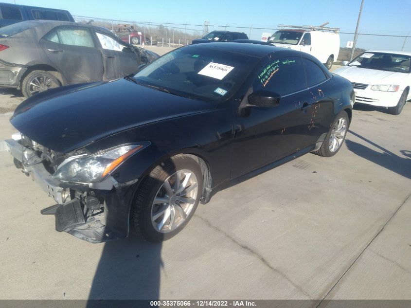 2013 INFINITI G37 CONVERTIBLE BASE JN1CV6FE5DM772905