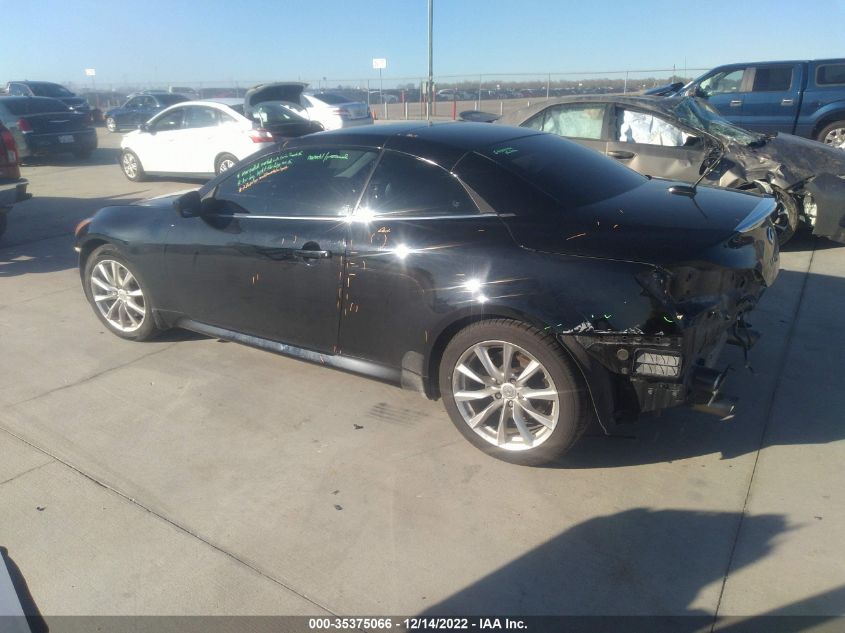 2013 INFINITI G37 CONVERTIBLE BASE JN1CV6FE5DM772905