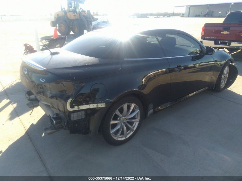 2013 INFINITI G37 CONVERTIBLE BASE JN1CV6FE5DM772905