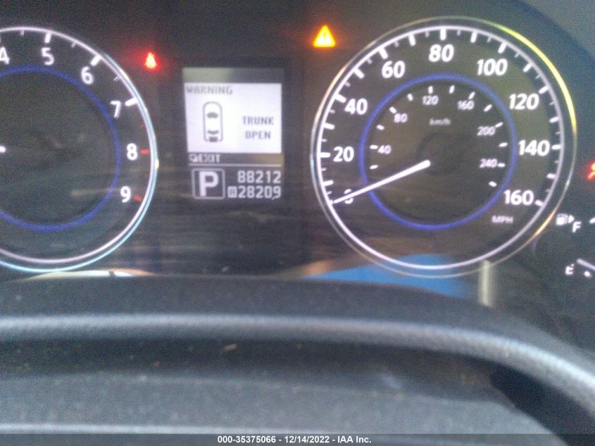 2013 INFINITI G37 CONVERTIBLE BASE JN1CV6FE5DM772905