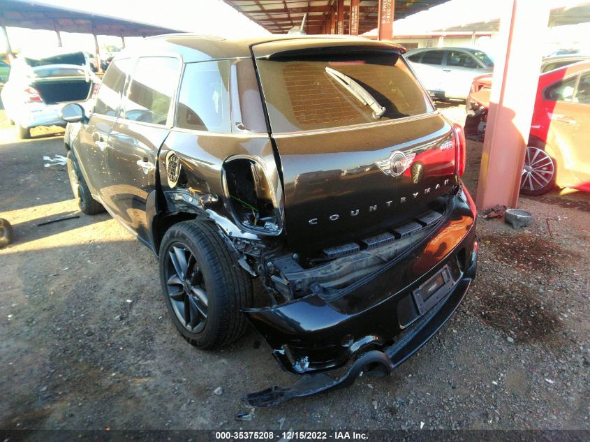 2013 MINI COOPER COUNTRYMAN S WMWZC3C55DWP22958