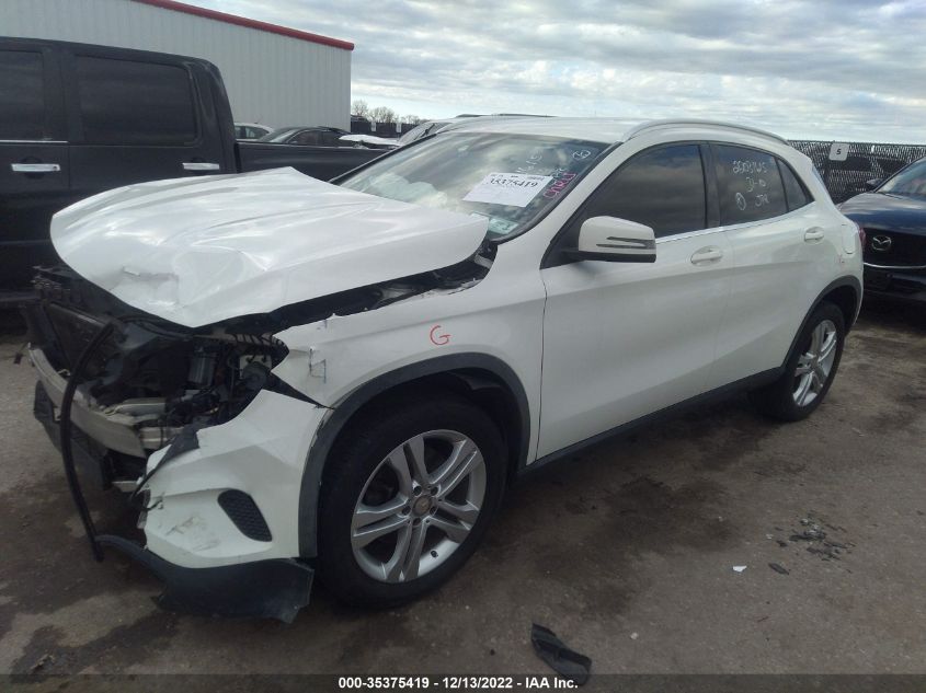 2015 MERCEDES-BENZ GLA-CLASS GLA 250 WDCTG4GB8FJ029315