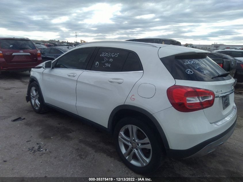 2015 MERCEDES-BENZ GLA-CLASS GLA 250 WDCTG4GB8FJ029315