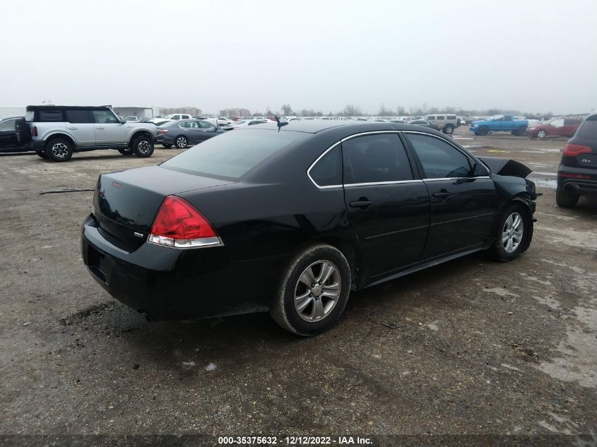2015 CHEVROLET IMPALA LIMITED LS 2G1WA5E30F1125805